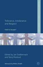 Tolerance Intolerance And Respect Hard To Accept Jan Dobbernack