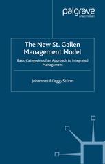 The New St Gallen Management Model Basic Categories Of An Approach To Integrated Management Johannes Reggstrm Auth