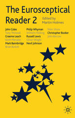 The Eurosceptical Reader 2 1st Edition Martin Holmes Eds