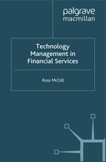 Technology Management In Financial Services Ross Mcgill Auth