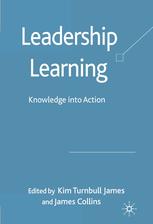 Leadership Learning Knowledge Into Action Kim Turnbull James
