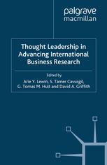 Thought Leadership In Advancing International Business Research Arie Y Lewin