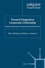 Toward Integrative Corporate Citizenship Research Advances In Corporate Social Performance Marc Orlitzky