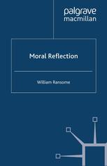 Moral Reflection William Ransome Auth