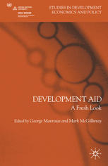 Development Aid A Fresh Look George Mavrotas Mark Mcgillivray Eds