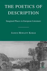 The Poetics Of Description Imagined Places In European Literature Janice Hewlett Koelb Auth