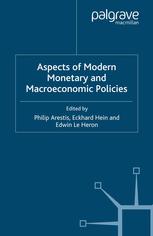 Aspects Of Modern Monetary And Macroeconomic Policies Philip Arestis