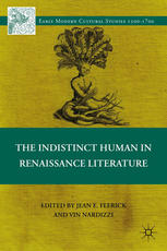 The Indistinct Human In Renaissance Literature Jean E Feerick