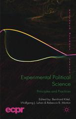 Experimental Political Science Principles And Practices Bernhard Kittel