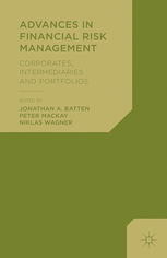 Advances In Financial Risk Management Corporates Intermediaries And Portfolios Jonathan A Batten