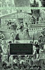 The Circulation Of Power In Medieval Biblical Drama Theaters Of Authority Robert S Sturges Auth
