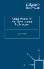 Global Matters For Nongovernmental Public Action Jude Howell Eds