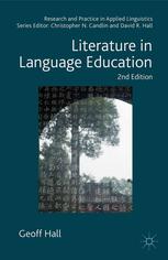 Literature In Language Education 2nd Edition Geoff Hall Auth