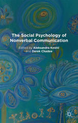 The Social Psychology Of Nonverbal Communication Aleksandra Kosti