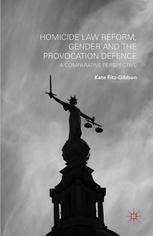Homicide Law Reform Gender And The Provocation Defence A Comparative Perspective Kate Fitzgibbon Auth