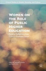 Women On The Role Of Public Higher Education Personal Reflections From Cunys Graduate Center Deborah S Gambs