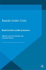 Boards Under Crisis Board Action Under Pressure Alberto Lavn Fernndez