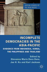 Incomplete Democracies In The Asiapacific Evidence From Indonesia Korea The Philippines And Thailand Giovanna Maria Dora Dore