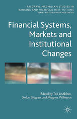 Financial Systems Markets And Institutional Changes Ted Lindblom