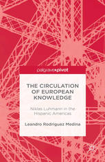 The Circulation Of European Knowledge Niklas Luhmann In The Hispanic Americas Leandro Rodriguez Medina Auth