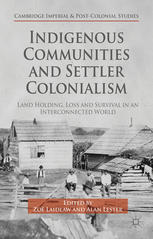 Indigenous Communities And Settler Colonialism Land Holding Loss And Survival In An Interconnected World Zo Laidlaw