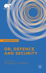 Or Defence And Security Roger A Forder Eds
