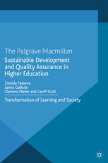 Sustainable Development And Quality Assurance In Higher Education Transformation Of Learning And Society Zinaida Fadeeva