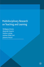 Multidisciplinary Research On Teaching And Learning Wolfgang Schnotz
