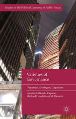 Varieties Of Governance Dynamics Strategies Capacities Giliberto Capano