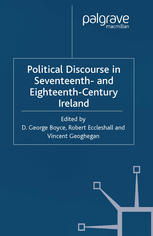 Political Discourse In Seventeenth And Eighteenthcentury Ireland D George Boyce