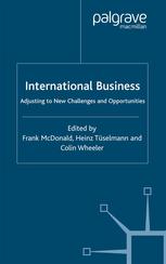 International Business Adjusting To New Challenges And Opportunities Frank Mcdonald