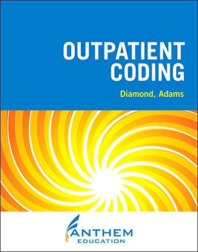 Prop Outpatient Coding Custom Marsha S Diamond Wanda L Adams