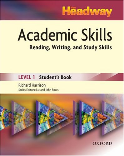 New Headway Academic Skills Students Book Level 1 Reading Writing And Study Skills Richard Harrison