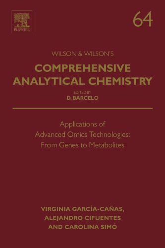 Applications Of Advanced Omics Technologies From Genes To Metabolites Virginia Garcacaas