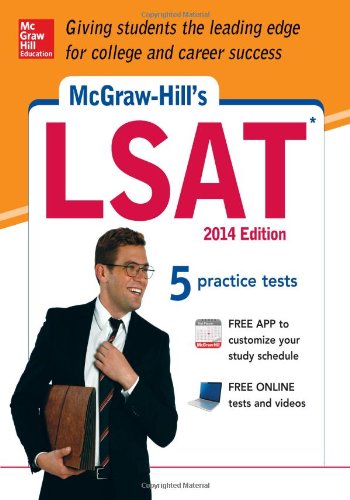 Mcgrawhills Lsat 2014 Edition 8th Edition Russ Falconer Drew Johnson
