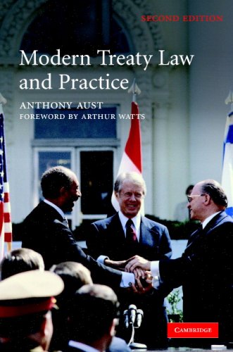 Modern Treaty Law And Practice 2nd Edition Anthony Aust