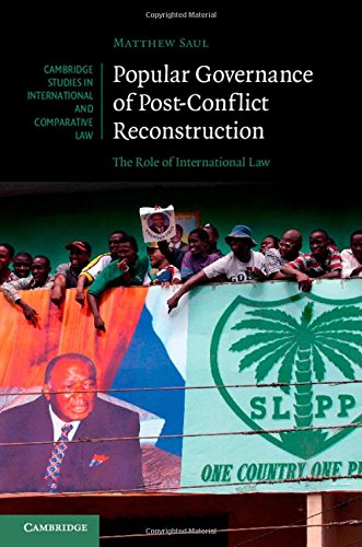 Popular Governance Of Postconflict Reconstruction The Role Of International Law Matthew Saul