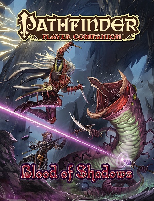 Pathfinder Player Companion Blood Of Shadows Paizo Publishing