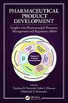 Pharmaceutical Product Development Insights Into Pharmaceutical Vandana B Patravale