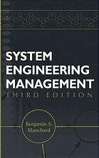 System Engineering Management 3rd Ed Blanchard Benjamin S