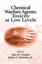 Chemical Warfare Agents Toxicity At Low Levels Somani Satu M Romano