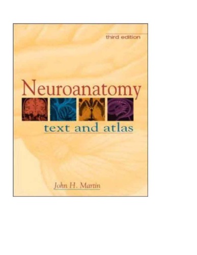 Neuroanatomy Text And Atlas 3rd Ed Martin John Harry