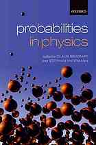 Probabilities In Physics Beisbart Claus Hartmann Stephan