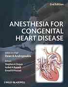 Anesthesia For Congenital Heart Disease 2nd Ed Andropoulos Dean B