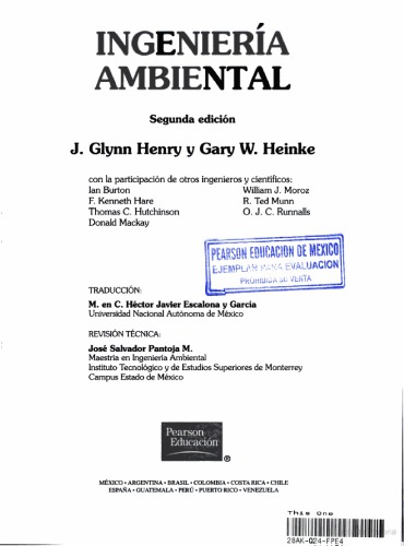 Ingenieria Ambiental Fundamentos Sustentabilidad Diseno Mihelcic