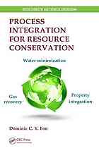 Process Integration For Resource Conservation Foo Dominic C Y