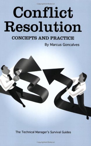 Conflict Resolution Concepts And Practice 1st Edition Marcus Goncalves