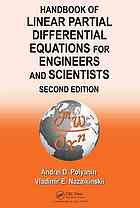 Handbook Of Linear Partial Differential Equations For Engineers And Scientists Nazaĭkinskiĭ