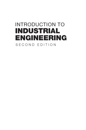 Introduction To Industrial Engineering Second Edition Shtub Avraham