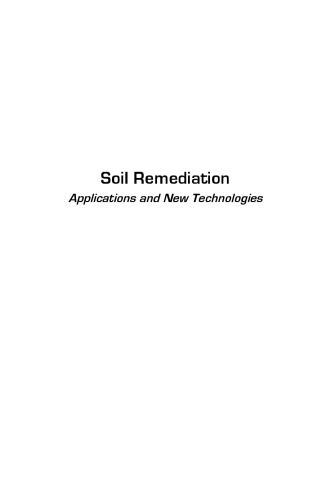 Soil Remediation Applications And New Technologies Albergaria
